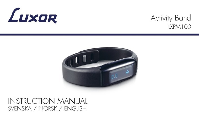 Luxor LXPM100 instruction manual