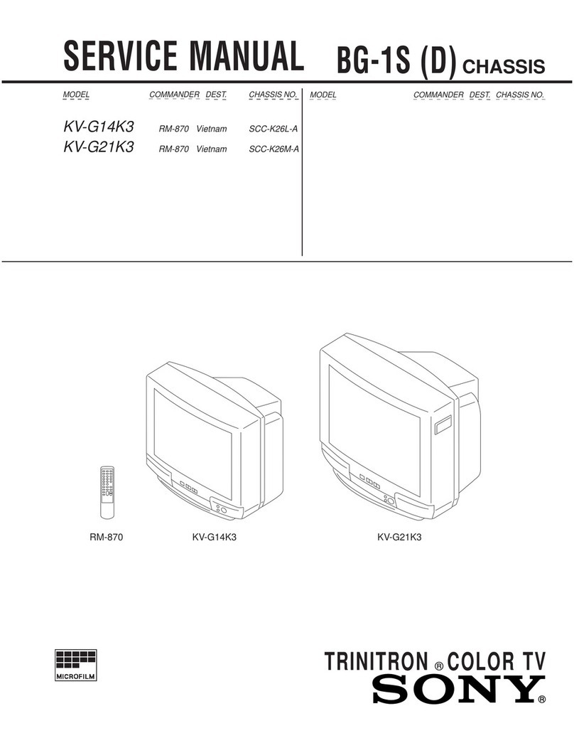 Sony KV-G14K3 User manual