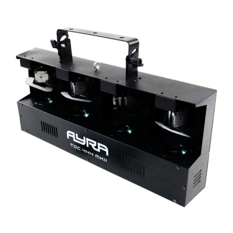 Ayra TDC 444 MKII user manual