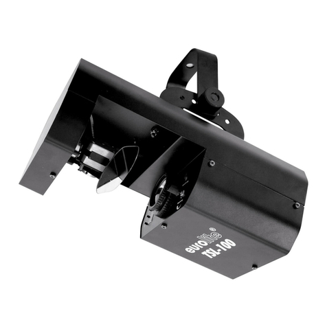 EuroLite TSL-100 LED Scan 20W LED-Scanner User manual