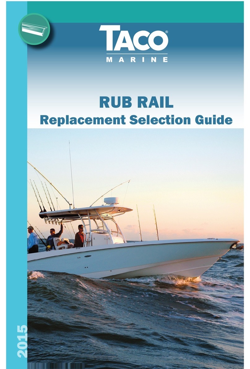 Taco RUB RAIL Replacement selection guide