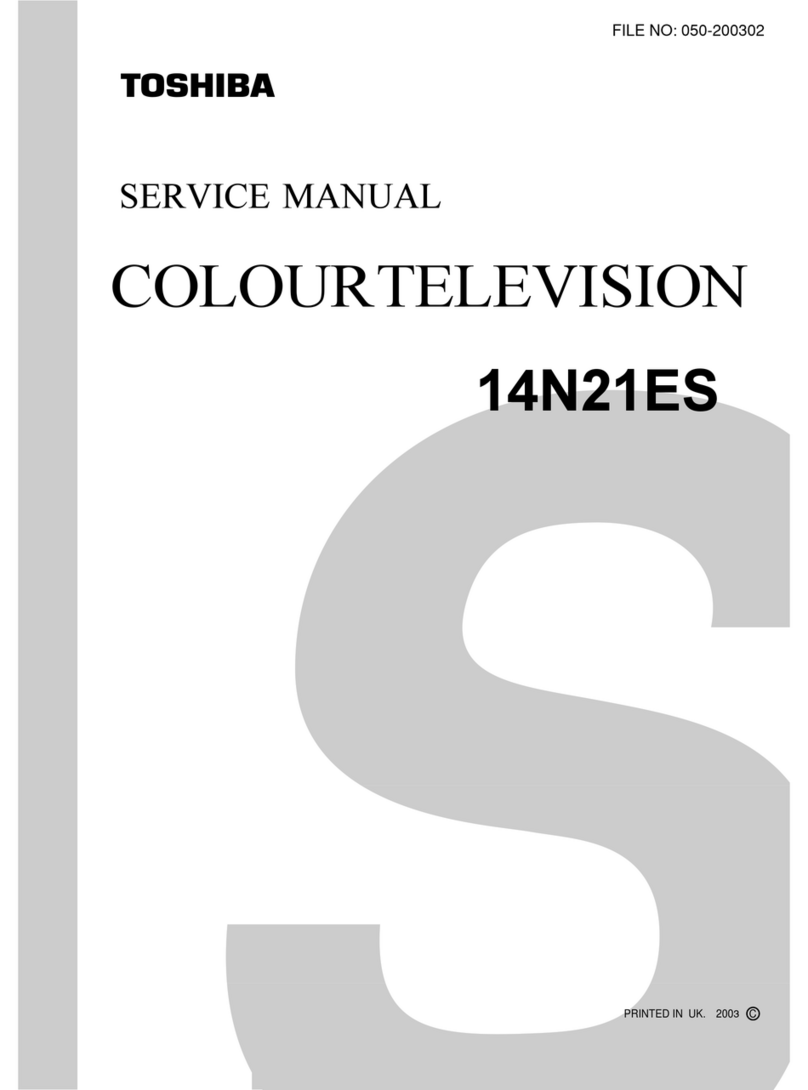 Toshiba 14N21ES Service manual