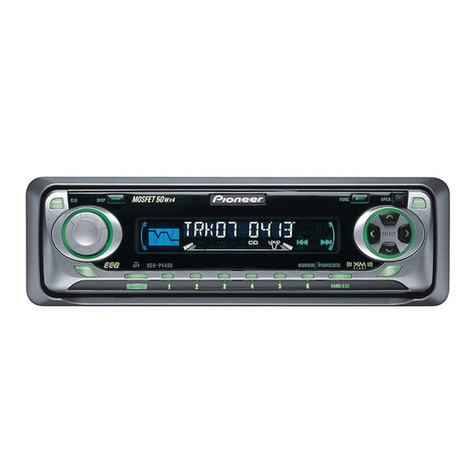 Pioneer DEH-P440 User manual