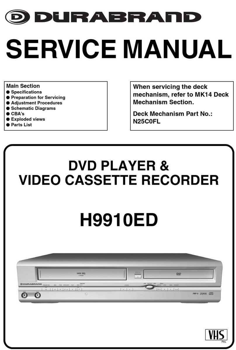 Durabrand H9910ED Service manual