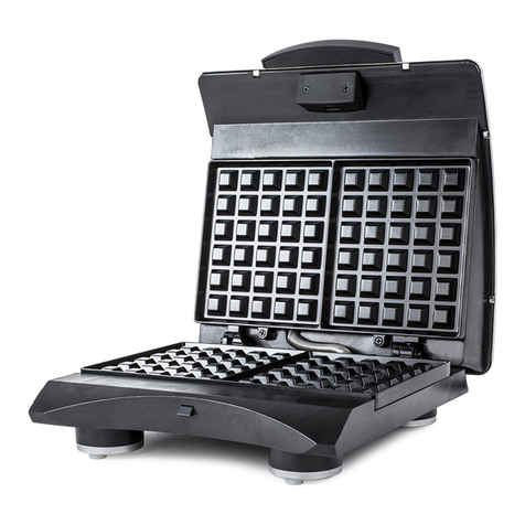 Andrew James Belgian Waffle Maker User manual