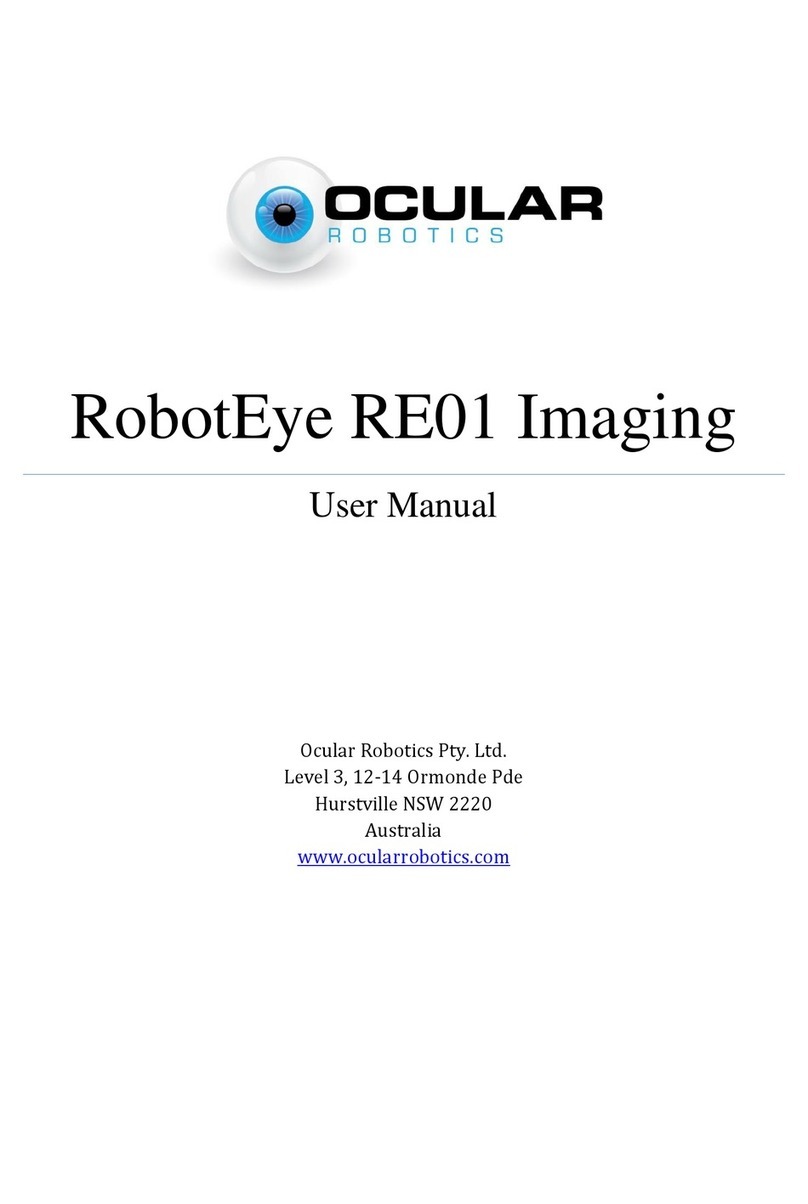 Ocular RobotEye RE01 Imaging user manual