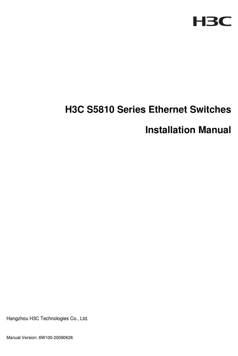 H3C S5810-50S installation manual H3C S5810-50S installation manual