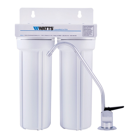 Watts PWDWLCV2 Pure Water User manual