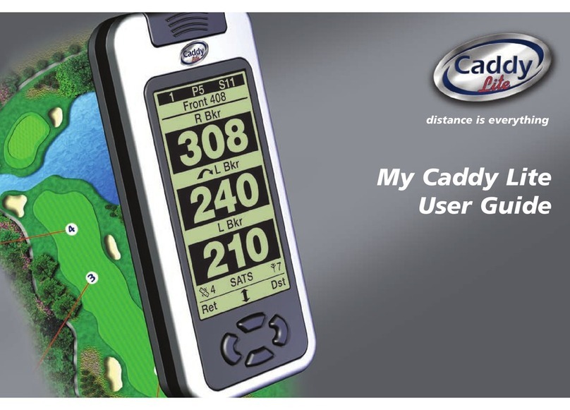 Golf Plus Caddy Lite user guide