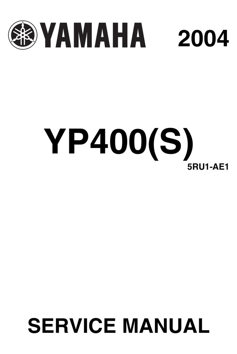 Yamaha 2004 YP400 Service manual