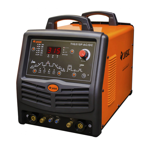 Jasic TIG 200 AC/DC Digital Series User manual Jasic TIG 200 AC/DC Digital Series User manual