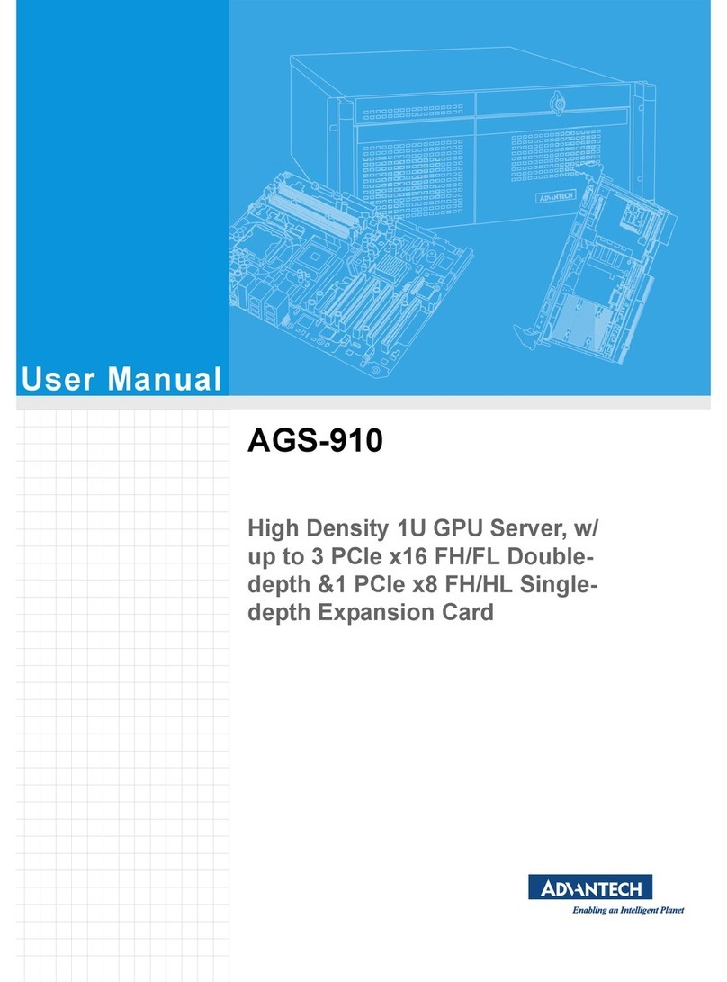 Advantech AGS-910 User manual