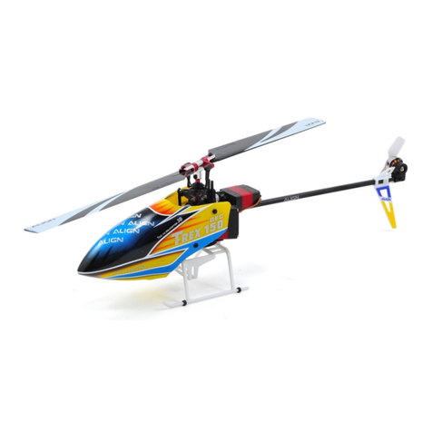 Align Trex 150 SFC RH15E01XT User manual