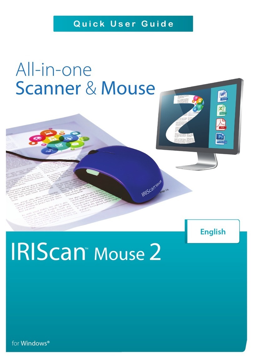 IRIScan Mouse 2 Quick user guide