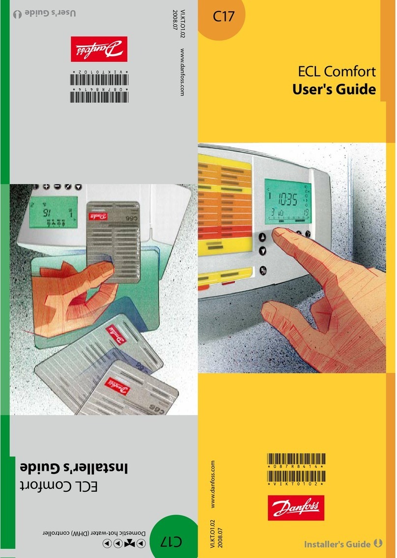 Danfoss C17 Assembly instructions