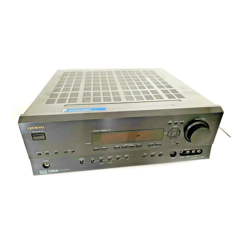 Onkyo TX-SR601E Service manual