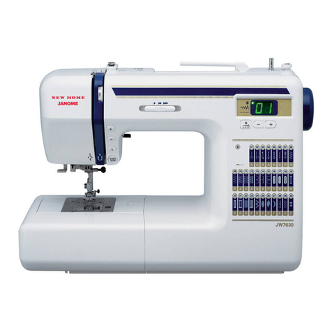 Janome JW7630 Service manual