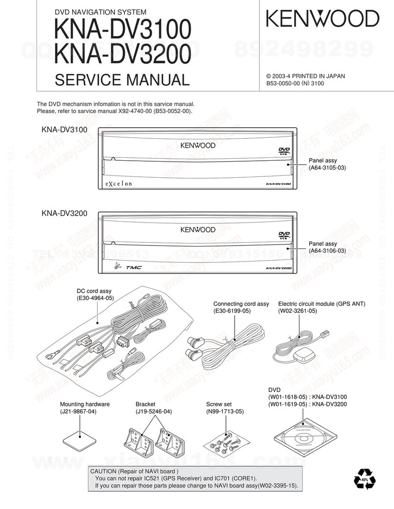 Kenwood KNA-DV3100 User manual