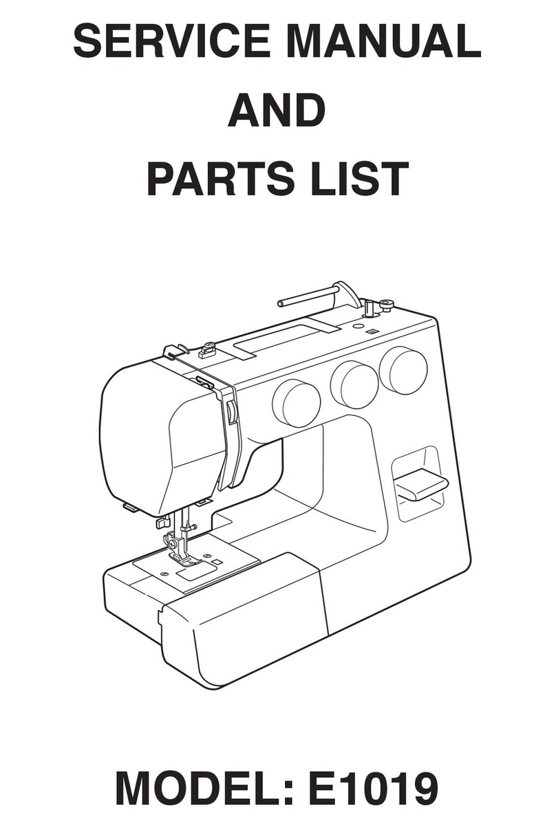 Janome E1019 Troubleshooting guide Janome E1019 Troubleshooting guide
