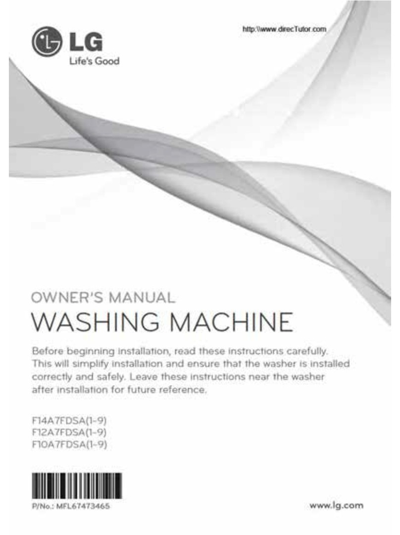 LG F14A7FDSA Series User manual