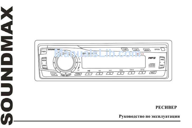 SoundMax SN-IRC1340ATVD User manual