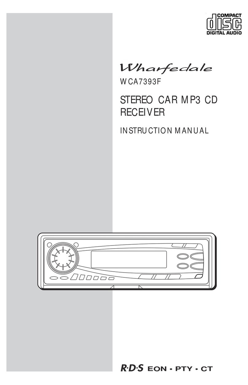 Wharfedale Pro WCA7393F instruction manual