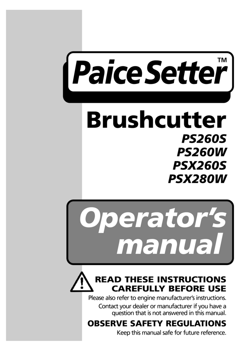 paice setter PS260S User manual