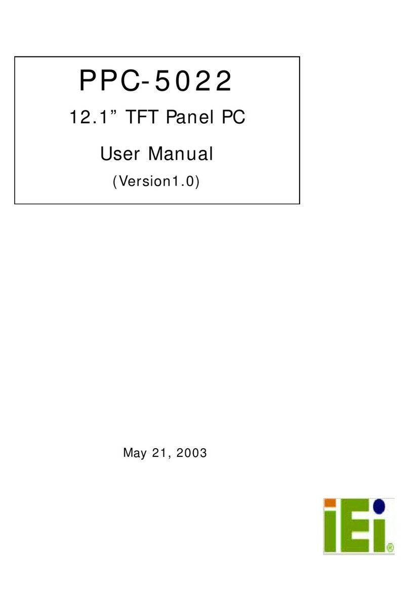 IEI Technology PPC-5022 User manual