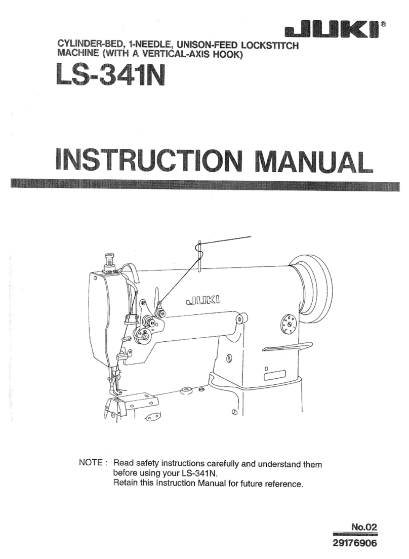 JUKI LS-341N instruction manual