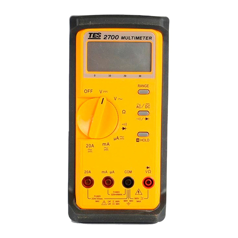 TES TES-2700 instruction manual