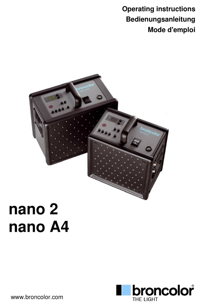 Broncolor nano 2 operating instructions