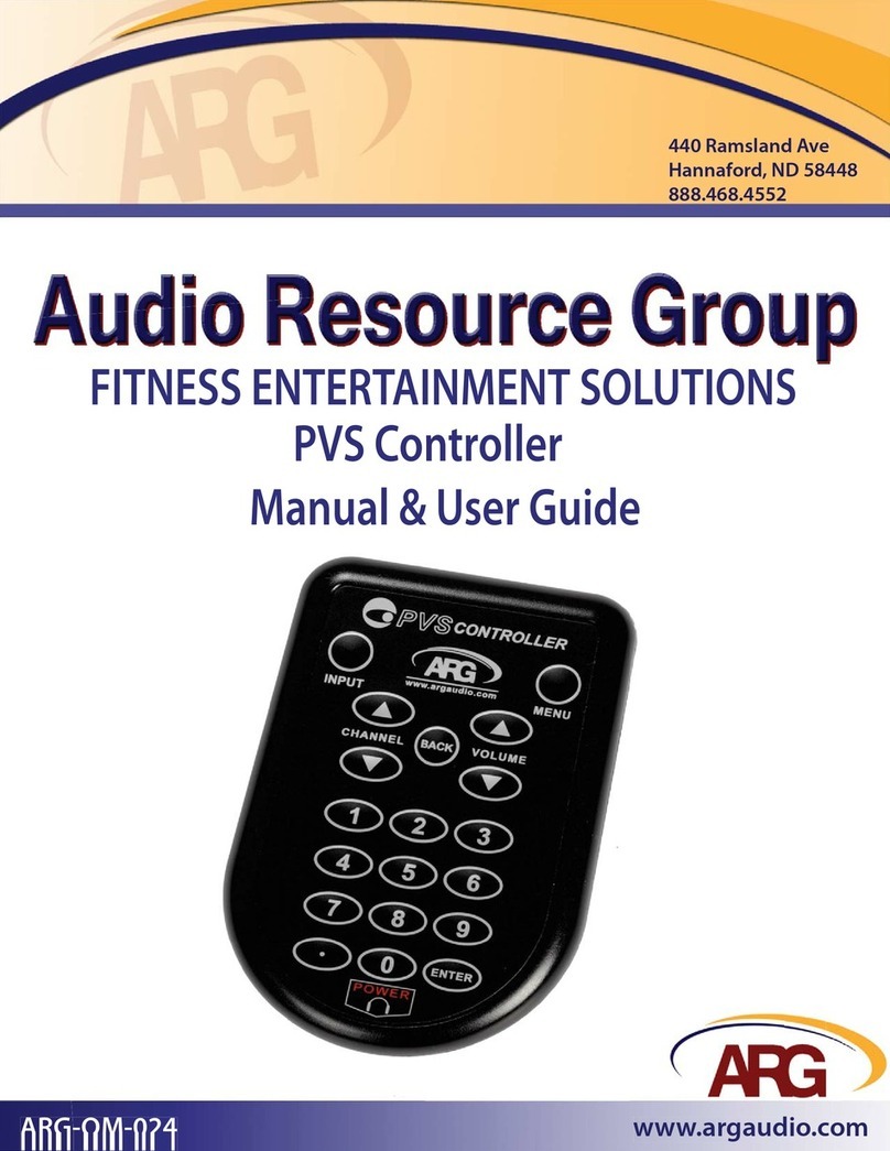 ARG ARG-OM-024 User manual