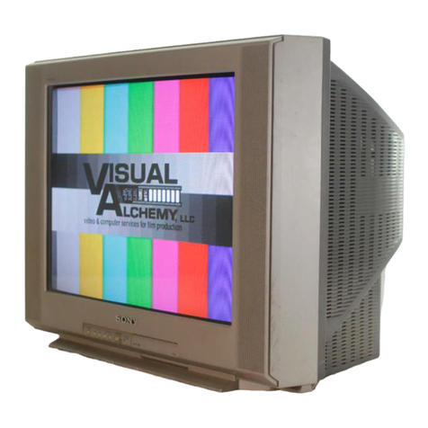 Sony WEGA KV 20FV12 operating manual