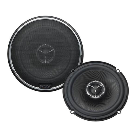 Kenwood Excelon KFC-X1730 User manual