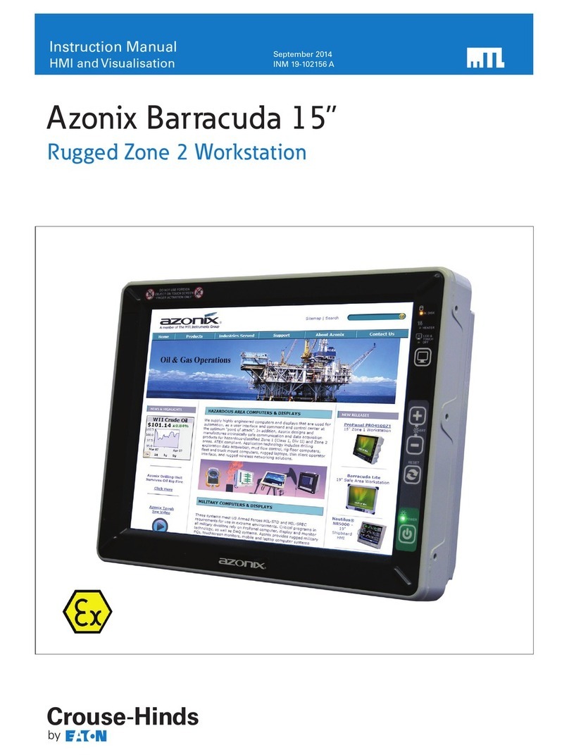 Azonix Barracuda 15" instruction manual