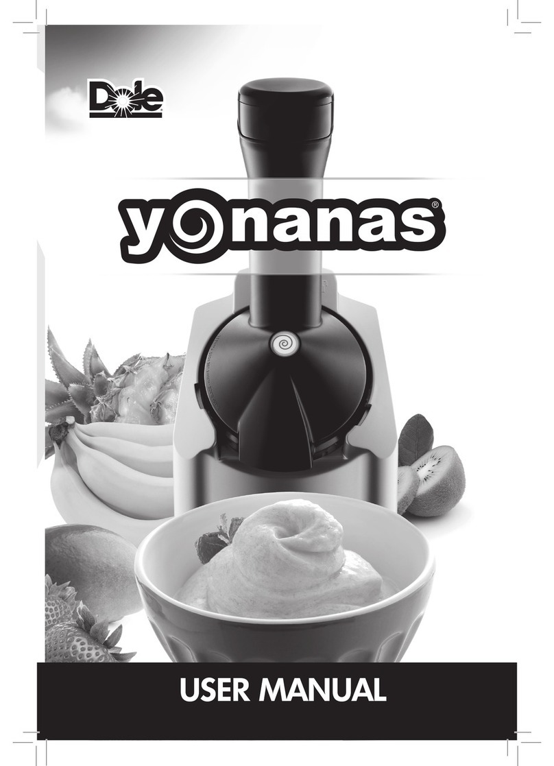 Yonanas elite user manual