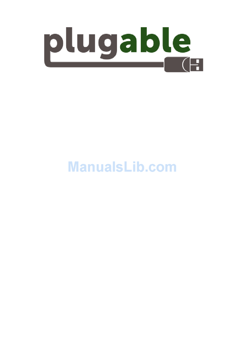 Plugable USB 2.0 10-Port Hub user manual