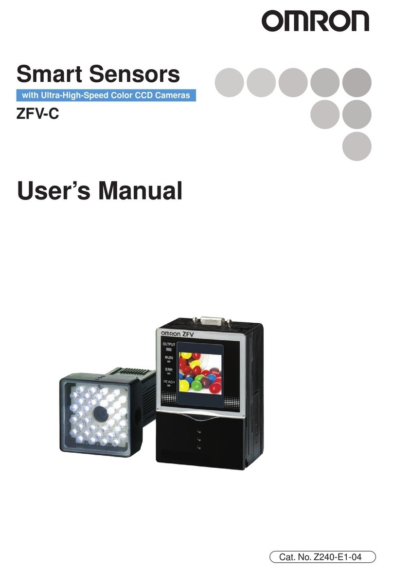 Omron ZFV-C User manual