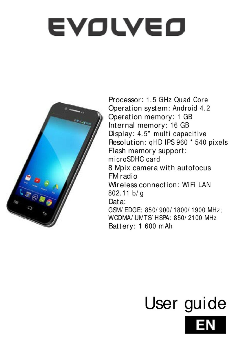 Evolveo XtraPhone 4.5 Q4 User manual