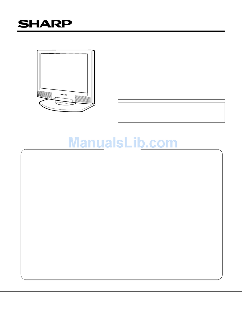 Sharp LC 20M4U User manual Sharp LC 20M4U User manual