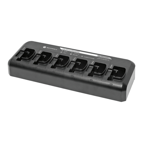 Motorola Multi-Unit Charger User manual