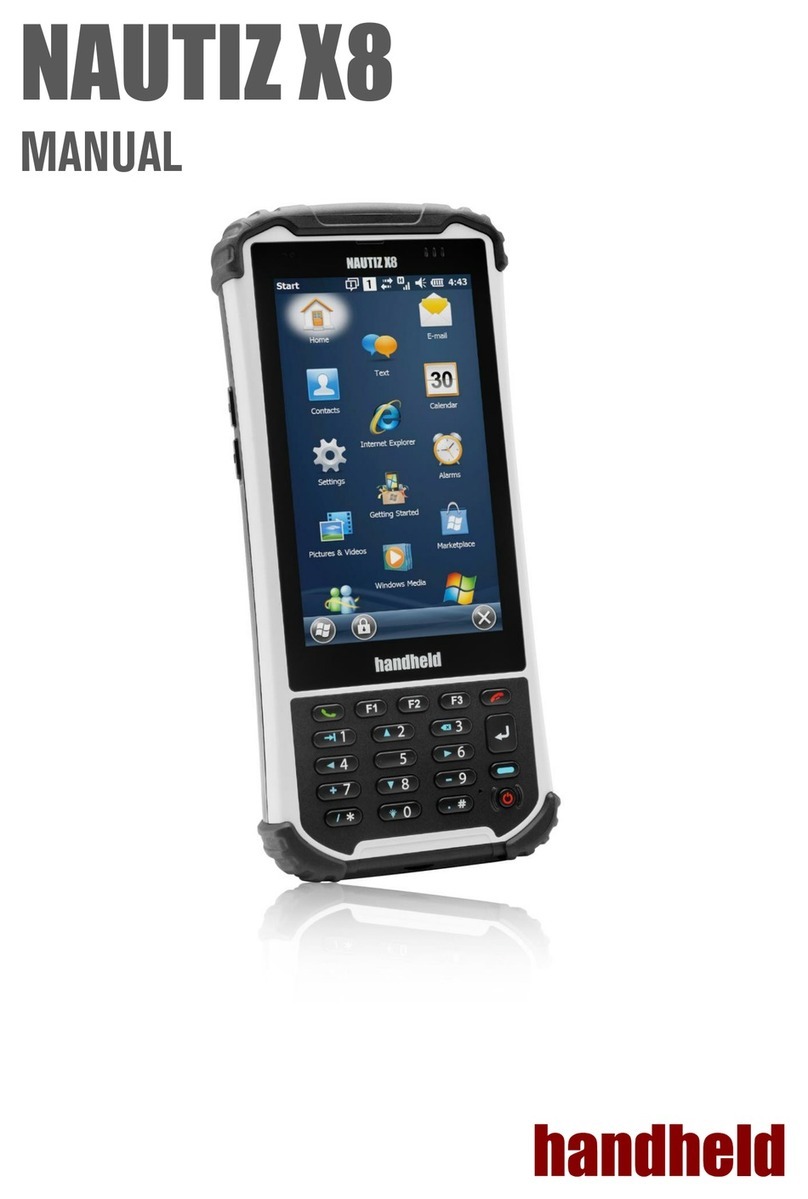 Hand Held Products NAUTIZ X8 manual