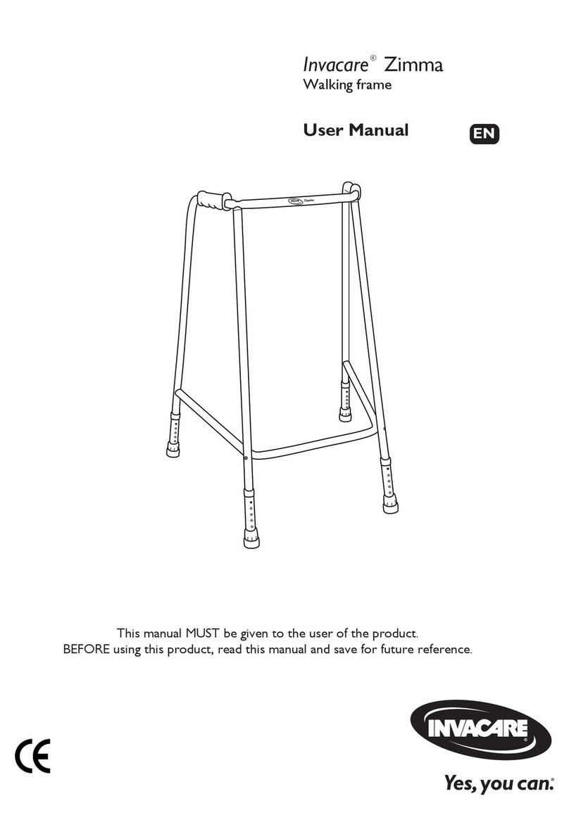 Invacare Zimma user manual