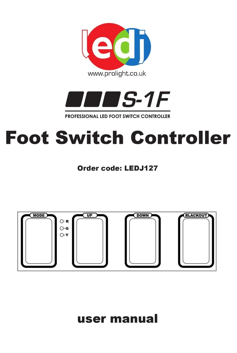 Ledj S-1F user manual