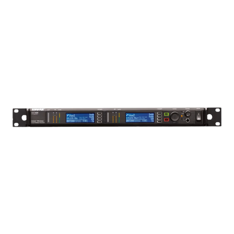 Shure Axient AXT400 user manual