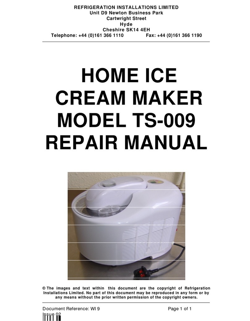 Cornelius TS-009 Repair manual