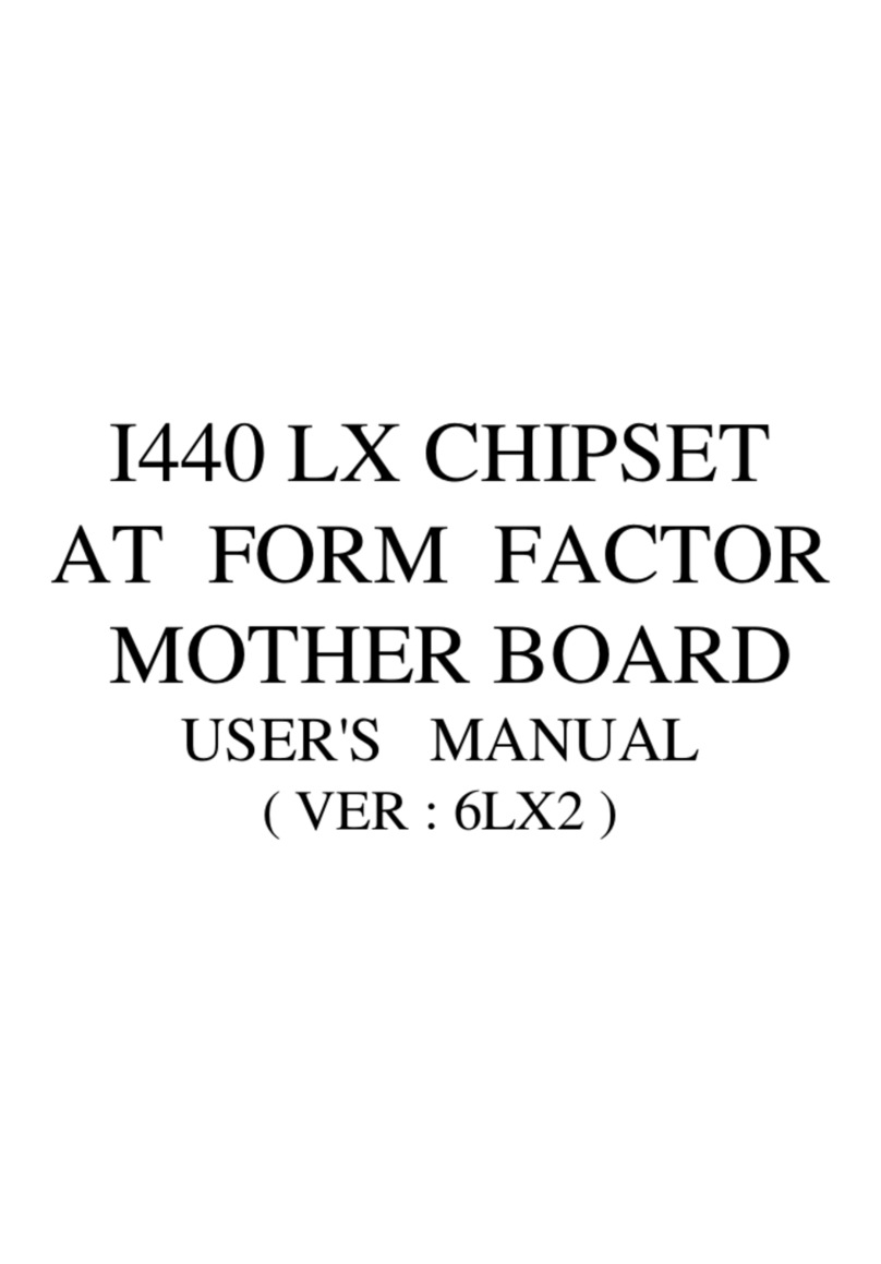 Intel I440 LX User manual