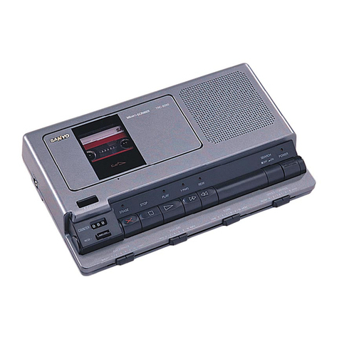 Sanyo TRC 8080 - Cassette Transcriber Service manual