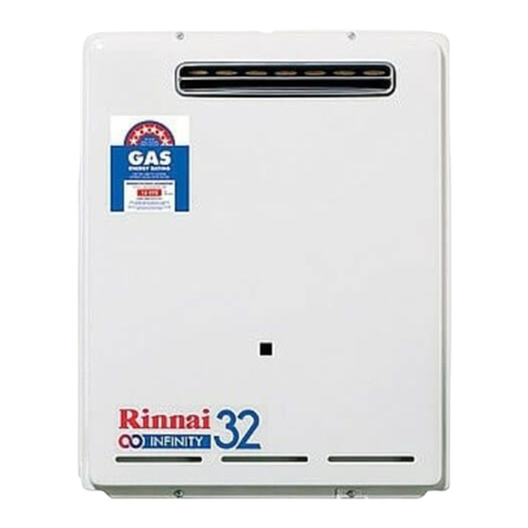 Rinnai INFINITYREU-V3232W User manual