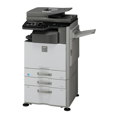 Sharp MX-M564N User manual